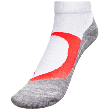 Socken FALKE RU4 COOL SHORT Damen Weiß/Rot 0